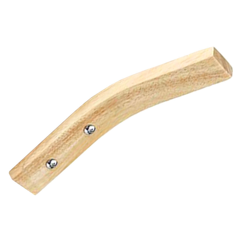 Home Bathroom Organizer - Rustic Wooden Wall Hook Single Mount