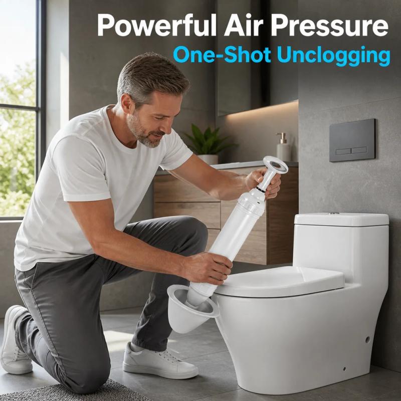 1PC Manual Vacuum Toilet Plung - Plunger Toilet 评论和价格
