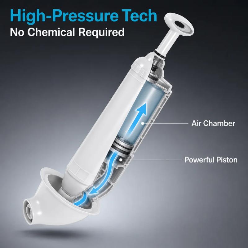 1PC Manual Vacuum Toilet Plung - Plunger Toilet 评论和价格