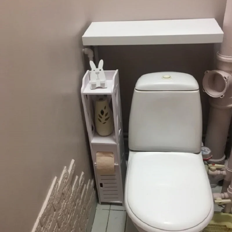 Bathroom Standing Shelf Storag - Home Bathroom Vanity Combo 评论和价格