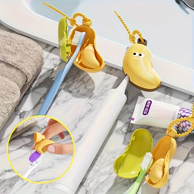 Cute Banana Toothbrush Holder  - Home Essentials Bathroom Storage 评论和价格